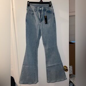 G.I.L.I. Light Blue Women's Flare Jeans